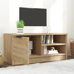 Comodă TV, stejar sonoma, 80x35x36,5 cm, lemn prelucrat