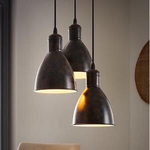 Eglo 49493 - Lustră PRIDDY 1 3xE27/60W/230V