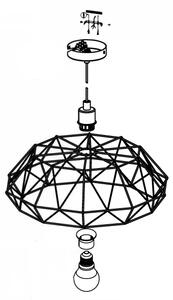 Lustră Eglo 49487 CARLTON 2 1xE27/60W/230V