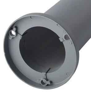 Ideal Lux - Lampă de exterior TRONCO 1xE27/42W/230V 80 cm IP65 gri