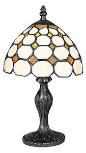 Lampă de masă cu abajur din sticlă vitrată Tiffany MARVEL 1xE14/40W/230V Rabalux 8072