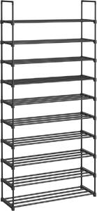 Pantofar modular Negru Songmics 92x30x194 cm