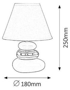 Rabalux 4948 - Lampa de masa SALEM 1xE14/40W/230V