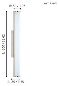 Eglo 94716 - Corp de iluminat pentru baie CALNOVA LED, 13W, 230V, IP44