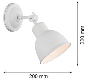 Argon 3182 - Corp de iluminat perete EUFRAT 1xE27/60W/230V