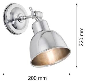 Argon 3172 - Corp de iluminat perete EUFRAT 1xE27/60W/230V