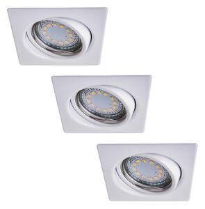 Rabalux 1055 - SET 3x Corp de iluminat tavan fals LITE 3xGU10-LED/3W/230V