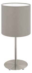 Lampă de masă Eglo 54745 ANADIA 1xE14/40W/230V taupe/crom mat