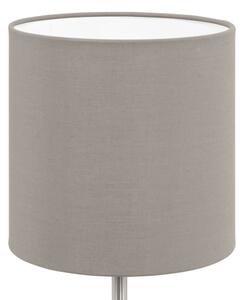 Lampă de masă Eglo 54745 ANADIA 1xE14/40W/230V taupe/crom mat