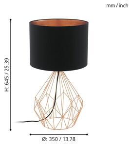 Eglo 95185 - Lampa de masa PEDREGAL 1xE27/60W/230V