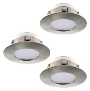 Eglo 95816 - Set de 3 spoturi încastrate PINEDA LED/6W/230V