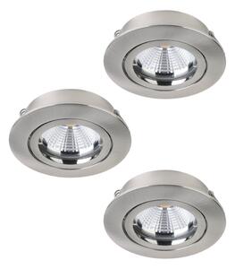 Eglo 95359 - Set 3x spoturi LED încastrate TEDO 3xGU10-LED/5W/230V
