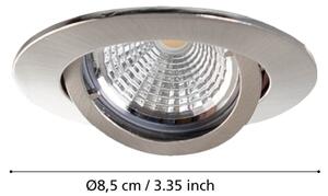 Eglo 95359 - Set 3x spoturi LED încastrate TEDO 3xGU10-LED/5W/230V