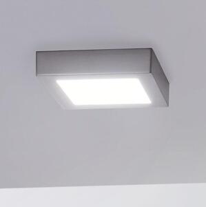 Eglo 78215 - Plafonieră LED FUEVA, 10,9 W, 230 V, 17 x 17 cm, crom mat
