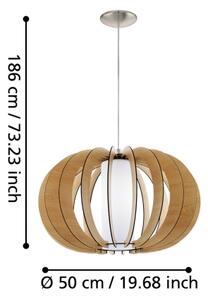 Eglo 95599 - Lustra STELLATO 1 1xE27/60W/230V
