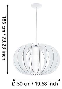 Eglo 95607 - Lustra STELLATO 2 1xE27/60W/230V