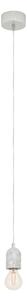 Eglo 95522 - Lustra SILVARES 1xE27/60W/230V
