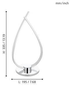 Eglo 31997 - Lampa de masa LED RONCADE LED/14W/230V