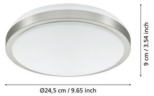 Eglo 96032 - LED Plafoniera COMPETA 1 LED/18W/230V