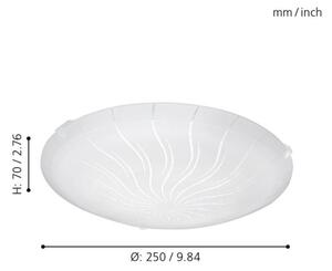 Eglo 96089 - LED Plafoniera MARGITTA 1 LED/11W/230V