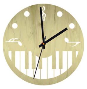 Wall Clock partitura si pian - HORTO