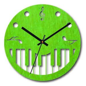 Wall Clock partitura si pian - HORTO