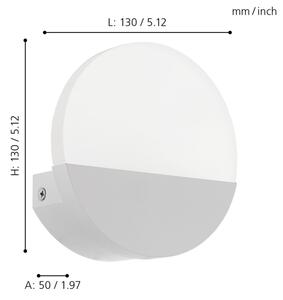 Eglo 96039 - Aplică de perete LED METRASS 1 LED/4,5W/230V