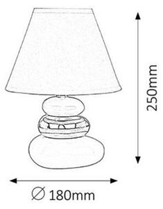 Rabalux 4950 - Lampa de masa SALEM E14/40W/230V