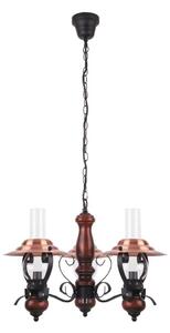 Rabalux 7860 - Lustra cu lant ENNA 3xE14/40W/230V