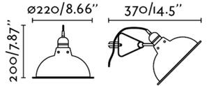 FARO 64169 - Lampa cu clip PEPPER 1xE27/15W/230V