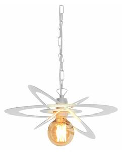 Lustra cu lant STAR 1xE27/15W/230V alb
