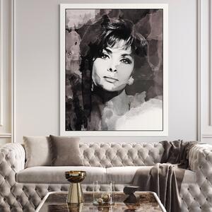 Tablou Canvas Premium LuxCanva® B1134, Diva Sophia Loren , Femeie, Living, Actrita, Italia, Fashion Icon, Dormitor, Celebritate, Oscar