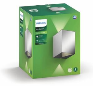 Philips 17358/47/P0 - Aplică LED de exterior CISTUS 2xLED/4,5W/230V IP44