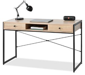 Z0ND0 Masă PC Nills (stejar + negru). 1109797