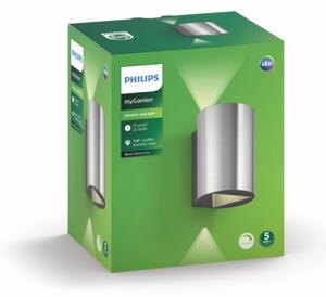 Aplică LED de exterior BUXUS 2xLED/4,5W IP44 Philips 17357/47/P0