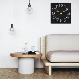 Ceas de perete modern din lemn cu design minimalist | NORK