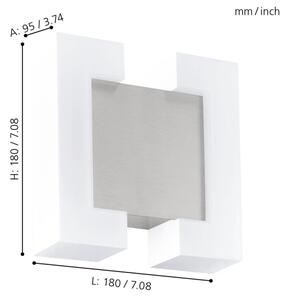 Eglo 95987 - Aplica de perete pentru exterior SITIA, 2x LED, 4,8 W, IP44