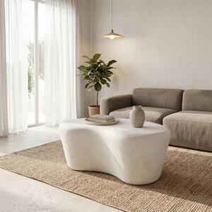 Masuta De Cafea Fiora MDF Alb 80x70x34 Cm