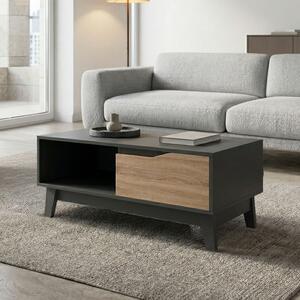 Masuta De Cafea Jovira Antracit-sonoma 90x45x38.5 Cm