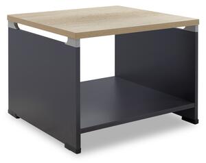 Masuta De Cafea Liora Stejar - Gri Inchis 60x60x45 Cm