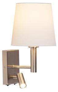 Rabalux 6539 - Aplica LED HARVEY E27/40W + LED 3W, iluminare perete