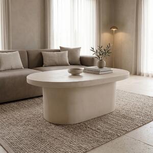 Masuta De Cafea Vionna MGO Crem 100x64x39 Cm