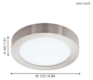 Eglo 96677 - Plafonieră LED RGBW reglabilă FUEVA-C LED/15,6W/230V BT