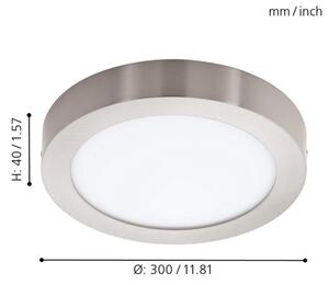 Eglo 96678 - Lampă de tavan LED RGBW dimmabilă FUEVA-C LED/21W/230V BT