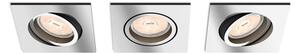 Philips 50403/11/PN - SET 3x Lampa incastrata MYLIVING DONEGAL 1xGU10/5,5W/230V