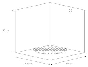 Lucide 09101/01/30 - Lampa spot BODI 1xGU10/42W/230V