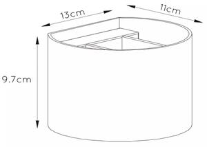 Lucide 09218/04/31 - Aplica perete LED XIO 1xG9/4W/230V alb