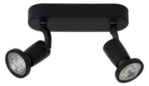 Lucide 11903/10/30 - Lampa spot LED JASTER-LED 2xGU10/5W/230V neagra