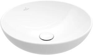 Villeroy & Boch Loop & Friends lavoar 42x42 cm rotund de blat alb luciu 4A4600R1