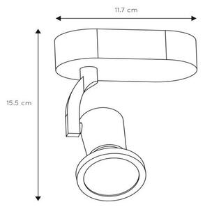 Lucide 11903/05/31 - Lampa spot LED JASTER-LED 1xGU10/5W/230V alba